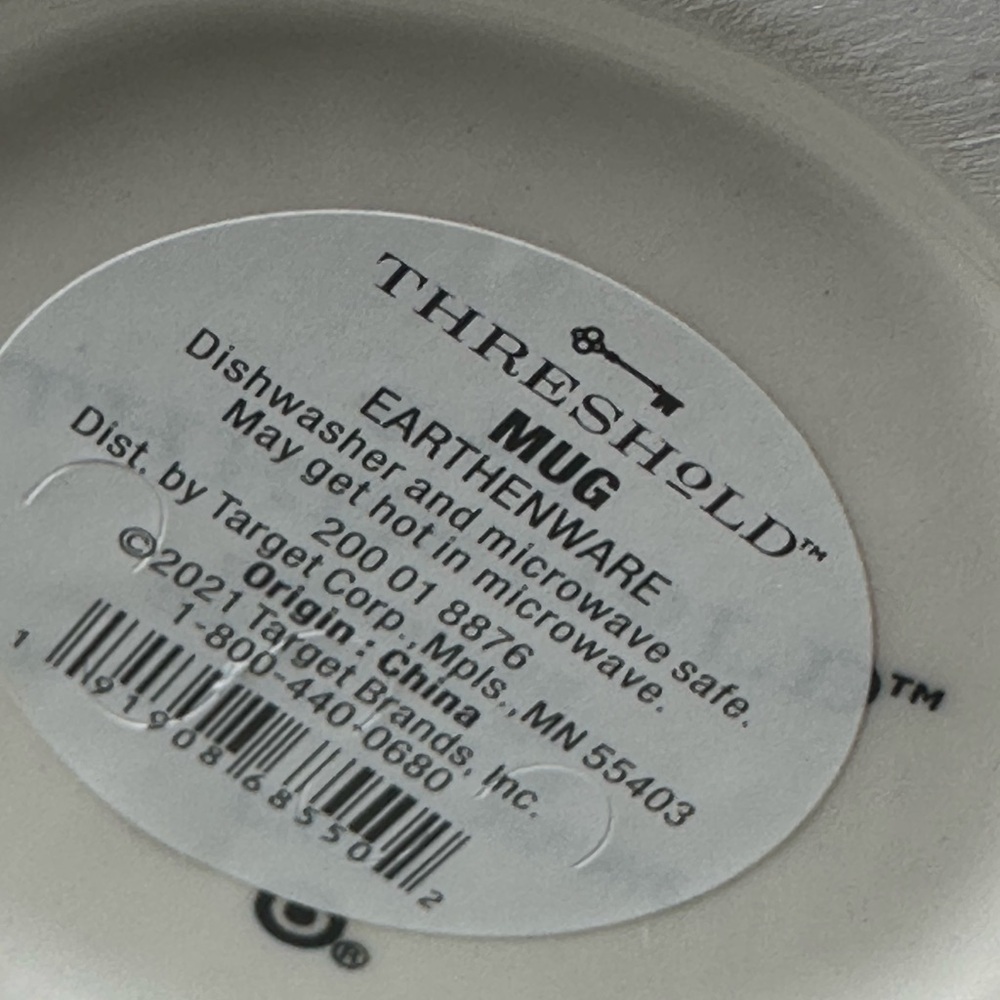 Threshold Earthenware Mug - Picture 5 of 6